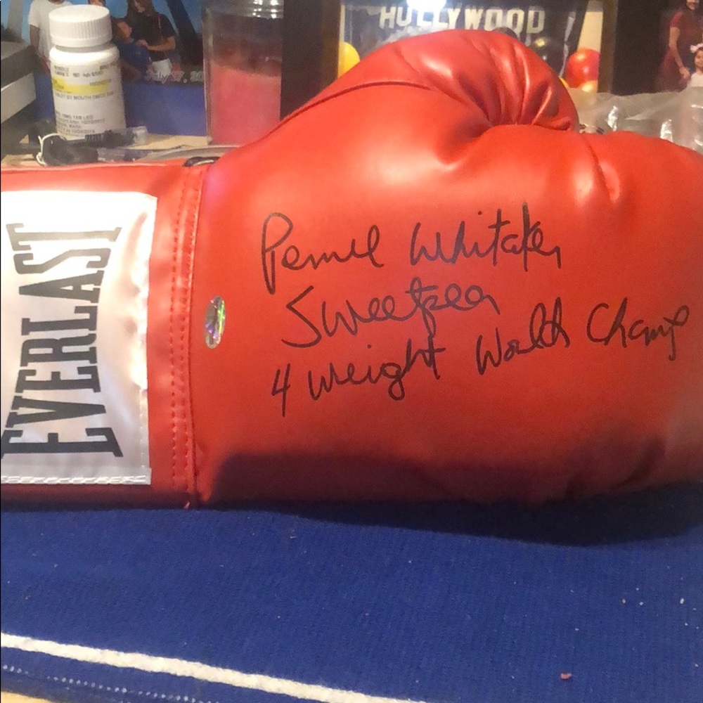 Pernell Whitaker (RIP)  Autographed Glove